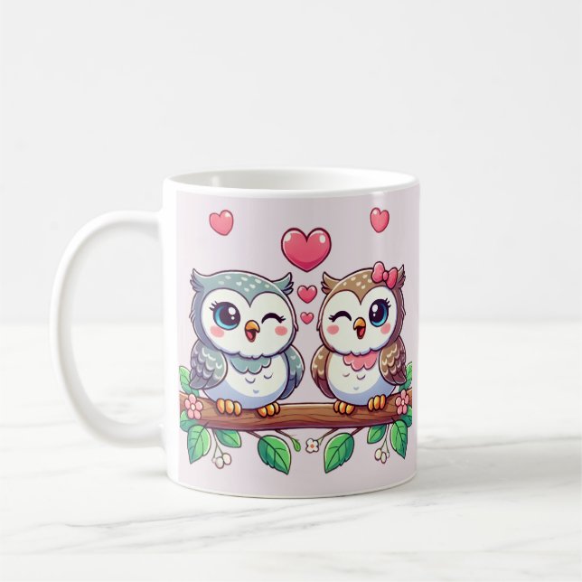 Owl Always Love You Coffee Mug (Left)