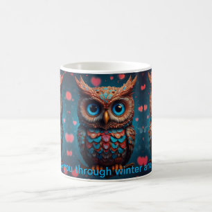 Owl always love you coffee mug