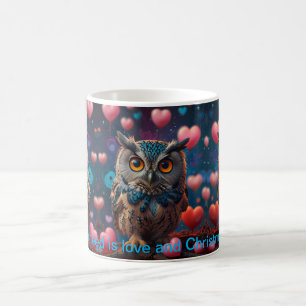 Owl always love you coffee mug
