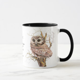 Owl Always Love You', Cute Baby Owl, Bird" Mug