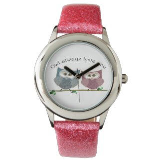 Owl always love you, cute Owls watch