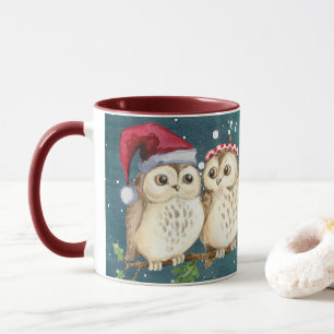 Owl Always Love You   Cute Winter Christmas Gift Mug