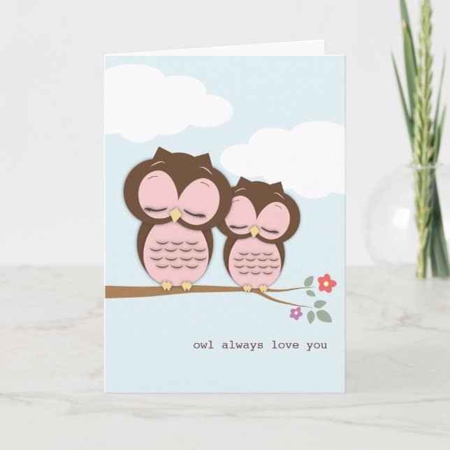 Owl Always Love You Mother's Day Card (Front)