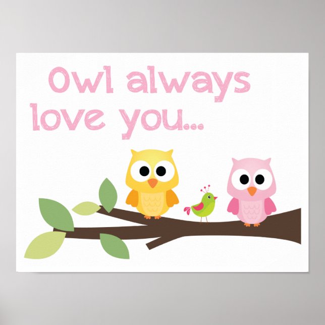 Owl Always Love You Poster (Front)