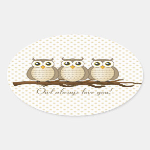 Owl always love you   Sticker