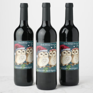 Owl Always Love You Wine Label
