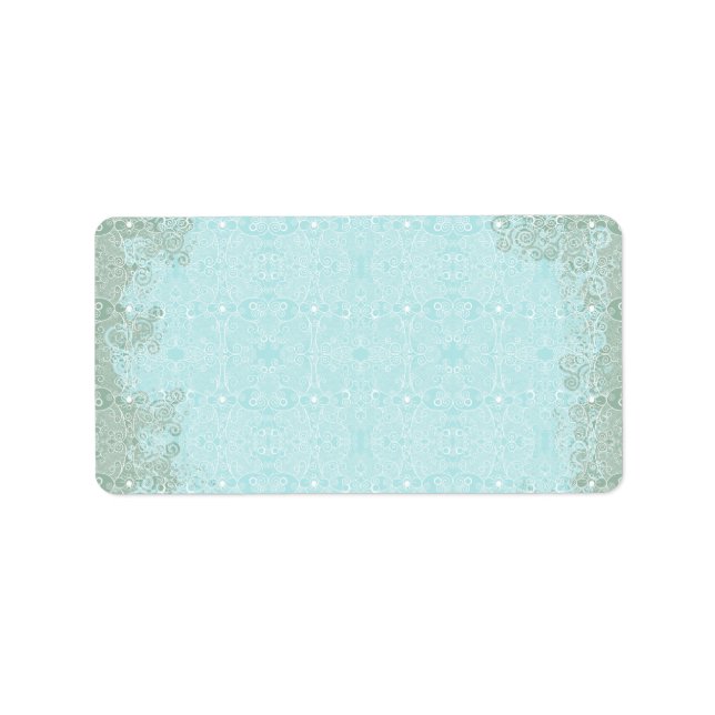 Owl and Firefly Lace Label (Front)