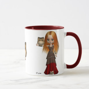 Owl and Handmaiden Mug