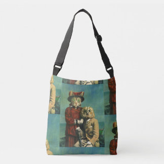 Owl And Pussy Cat Cross Over Bag