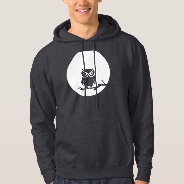 Owl and the Moon Hoodie (Front)