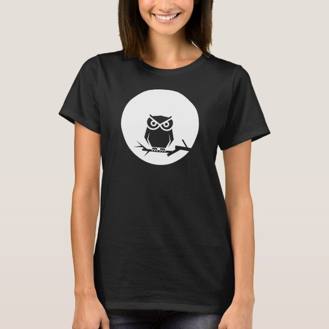 Owl and the Moon T-Shirt (Front)