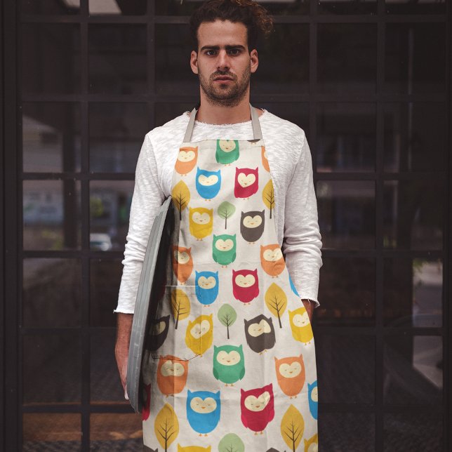 Owl And Tree Apron (Creator Uploaded)