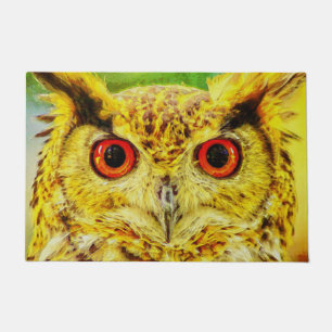 Owl Art Doormat