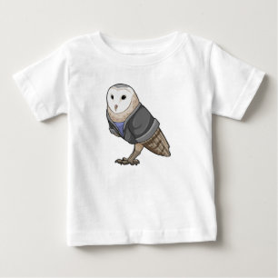 Owl as Secretary Baby T-Shirt