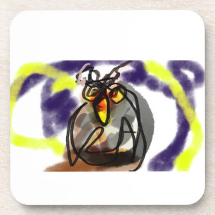 Owl autumn coaster