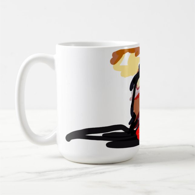 Owl autumn joy fal coffee mug (Left)