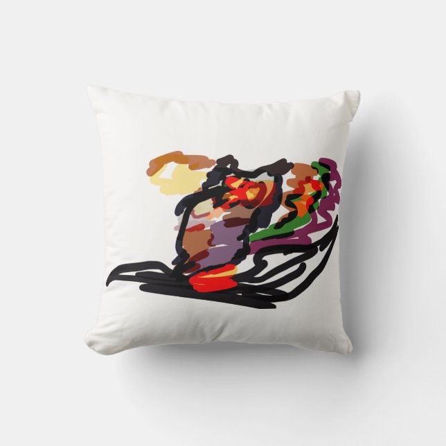 Owl autumn joy fal cushion (Front)