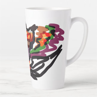 Owl autumn joy fal latte mug