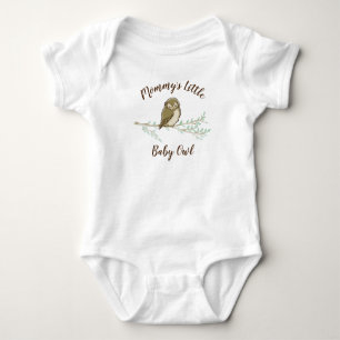 Owl Baby Shower Woodland Bodysuit