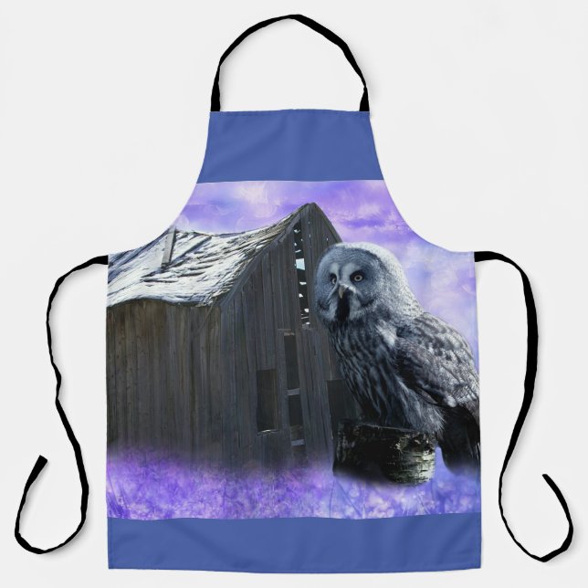 Owl Barn Shed Apron (Front)