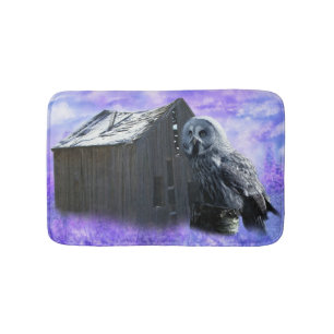 Owl Barn Shed Bath Mat