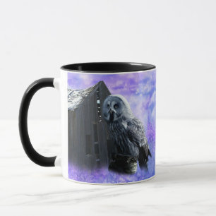 Owl Barn Shed Mug