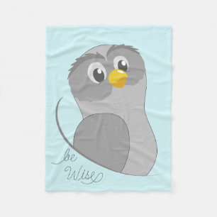 Owl-Be Wise Fleece Blanket
