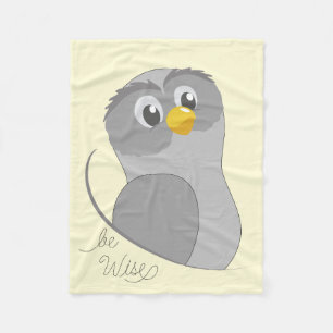 Owl-Be Wise Fleece Blanket