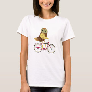 Owl Bicycle T-Shirt