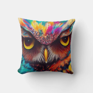 Owl Bird Animal Discovery Adventure Nature Planet Cushion