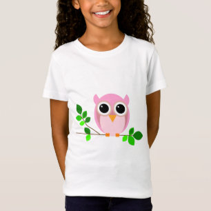 owl, bird, branch T-Shirt