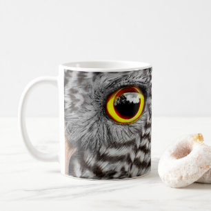 Owl Bird Eyes Coffee Mug, Cup