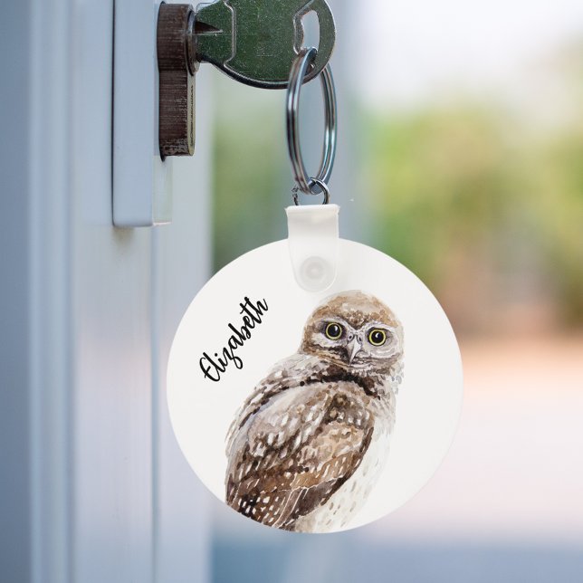 Owl bird name key ring (Creator Uploaded)