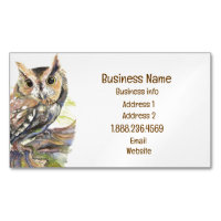 Owl, Bird, Nature, Wilderness, Environment Busines