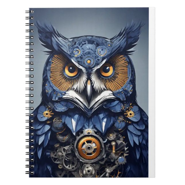 Owl bird notebook (Front)