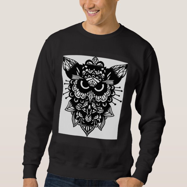 Owl Bird Wisdom Smart Sweatshirt (Front)