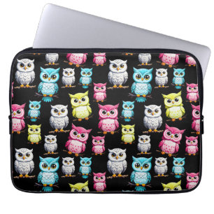 Owl Birds Cute Design Laptop Sleeve