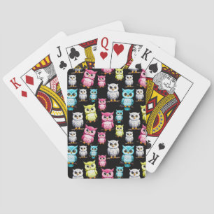 Owl Birds Cute Design Playing Cards