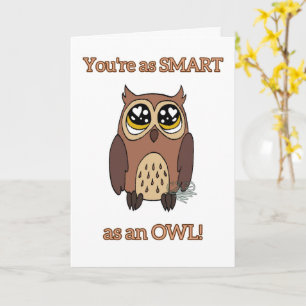 Owl Birthday Card