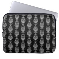 Owl (black) - Laptop Sleeve