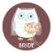 Owl Bride | Newlywed Owl Wife | Custom Bridal