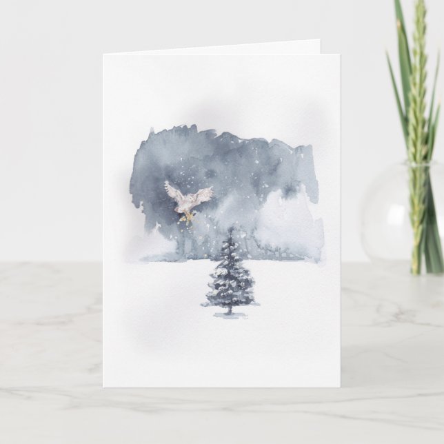 Owl Bringing Star Card (Front)