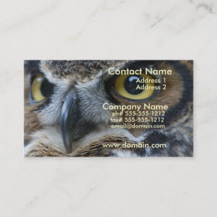 Owl Business Card