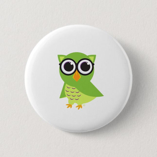 Owl Button (Front)