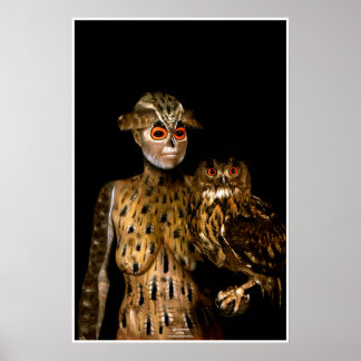 Owl by Johannes Stötter Poster