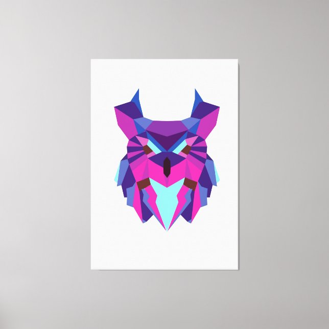 Owl Canvas Print (Front)