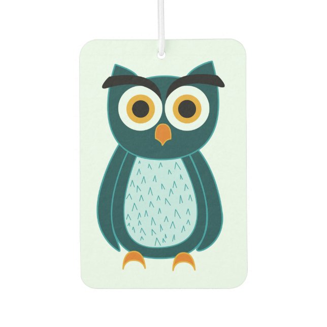 Owl Car Air Freshener (Front)