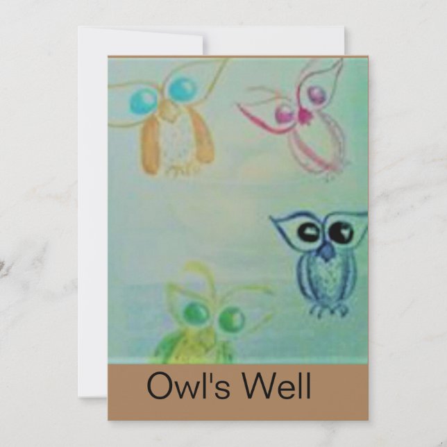 Owl Card (Front)