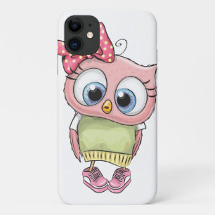 Owl Cartoon  iPhone 11 Case