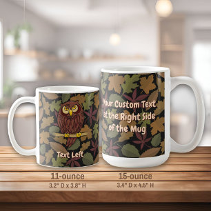 Owl Cartoon Coffee Mug